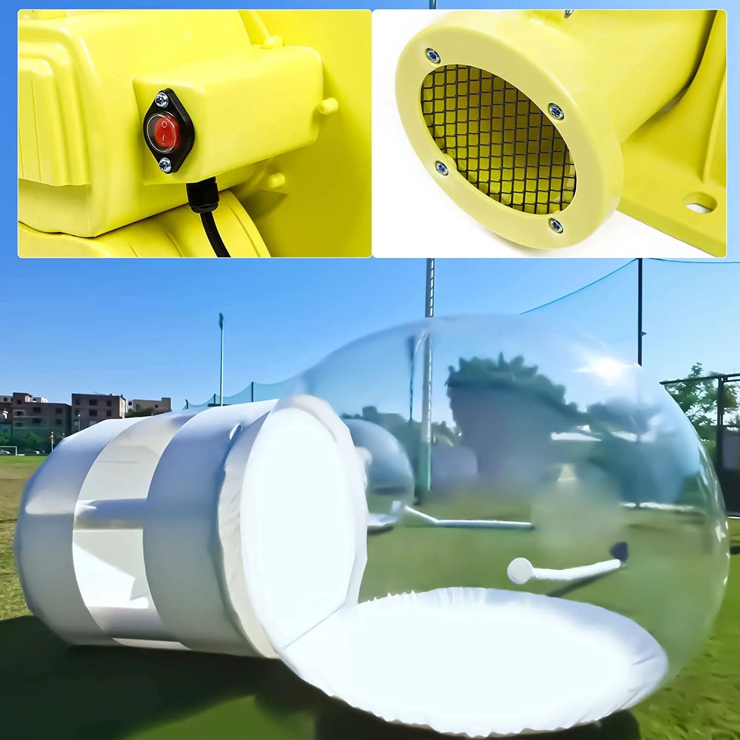 Inflatable Transparent Bubble Tent with Blower W545523