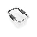 Clear 9.6 Cup Food Storage Container (Pack of 2) Q6975