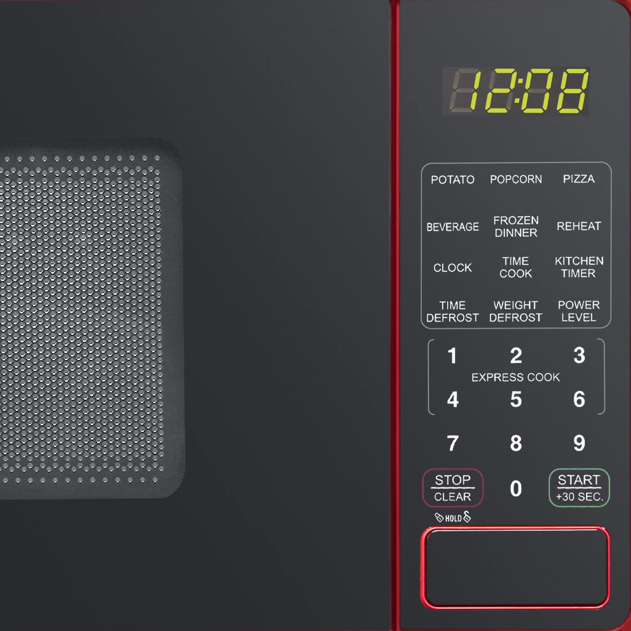 0.7 cu. ft. 700 Watts Red Countertop Microwave Oven A5600