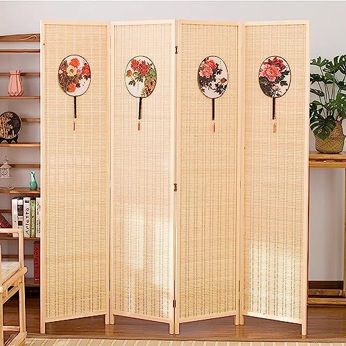 4 Panel Folding Room Divider Screen G9805
