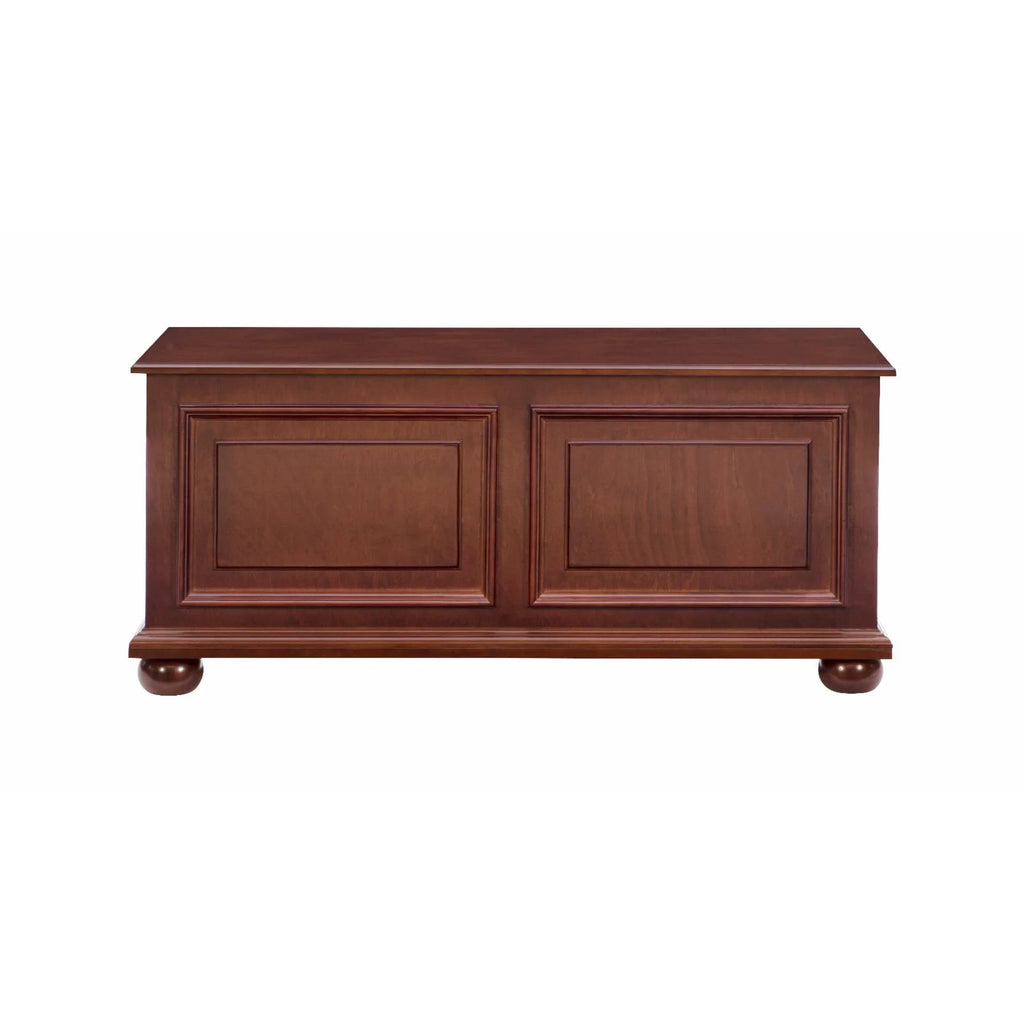 Traditional Cedar Storage Chest, Rich Cherry Finish C1289