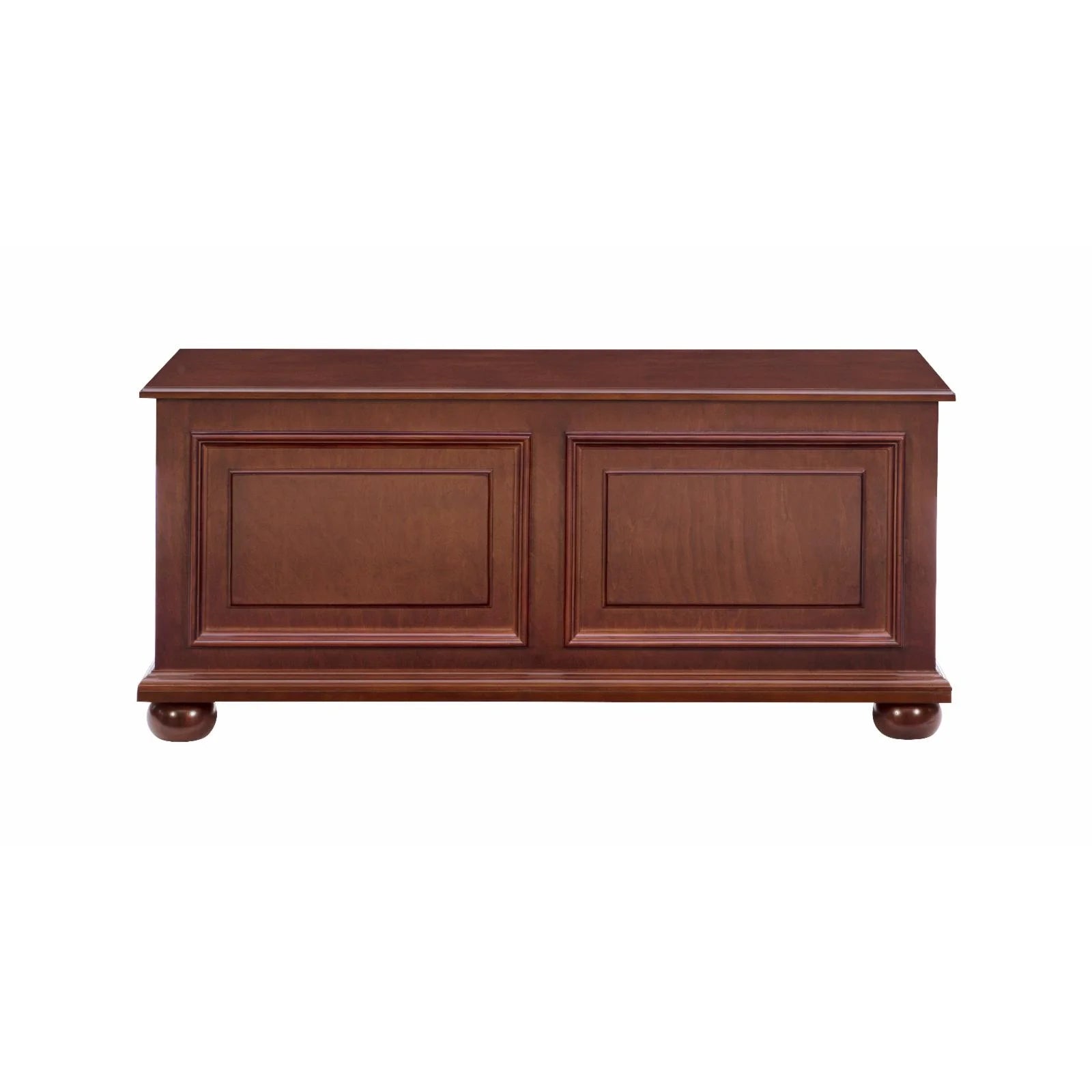 Traditional Cedar Storage Chest, Rich Cherry Finish C1289