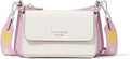 Colorblocked Saffiano Leather Double Up Crossbody H163830