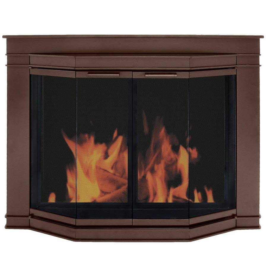 Oil Rubbed Bronze Large Fireplace Door O421