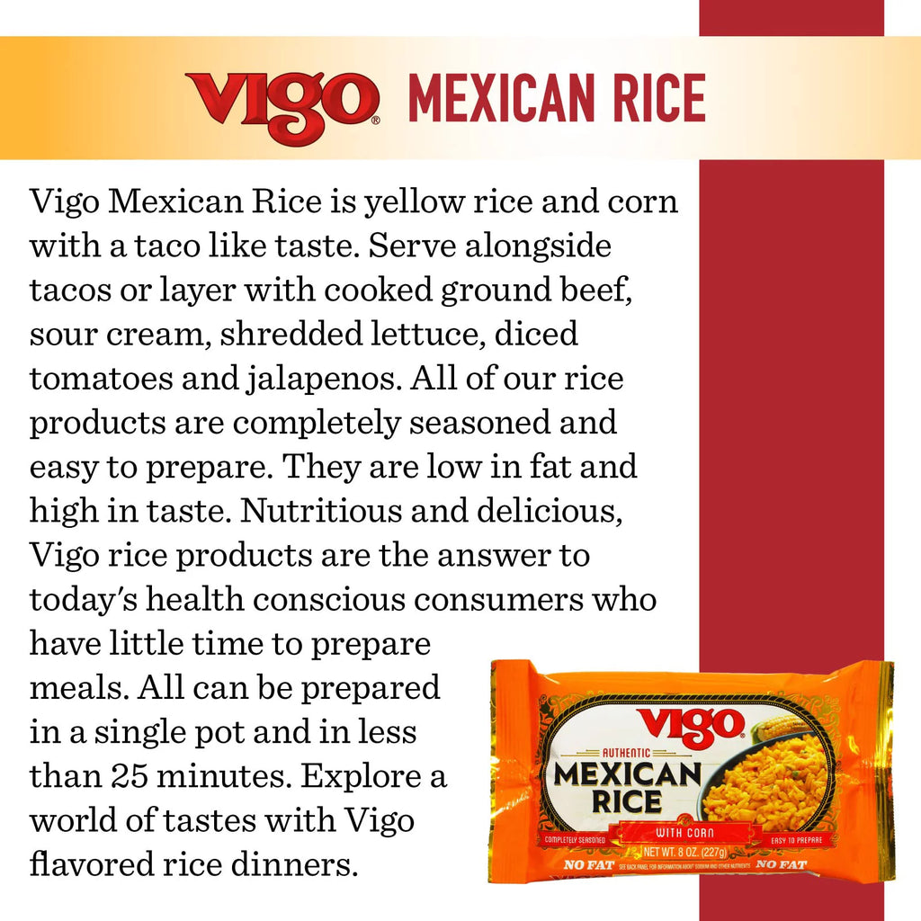 Mexican Rice with Corn, 8oz (Pack of 12) S522