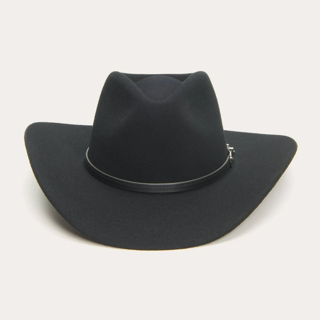 Black Buffalo Fur Hat T872