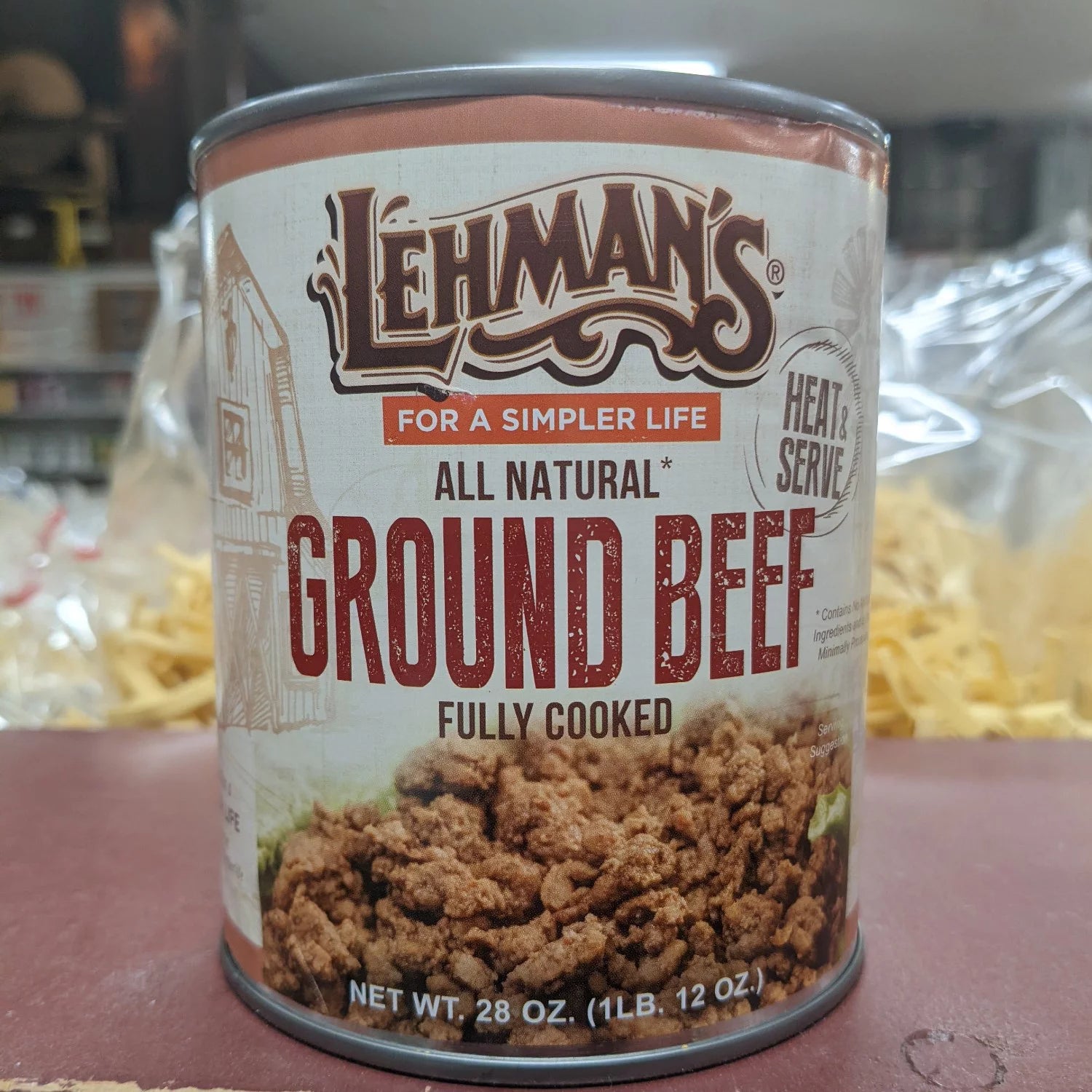 Canned Ground Beef 28 oz F171