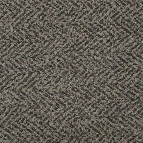 Gray Chenille Oversized Ottoman W85556