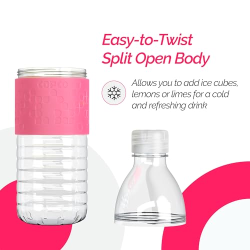 16.9-Ounce Light Blue Tritan Water Bottle with Lid S565139