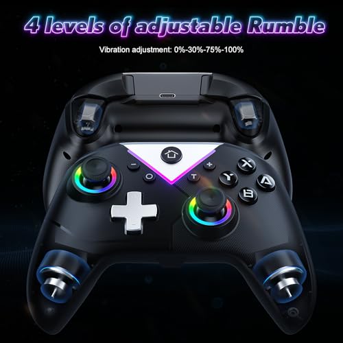 RGB Wireless Controller for Nintendo Switch and PC K486825