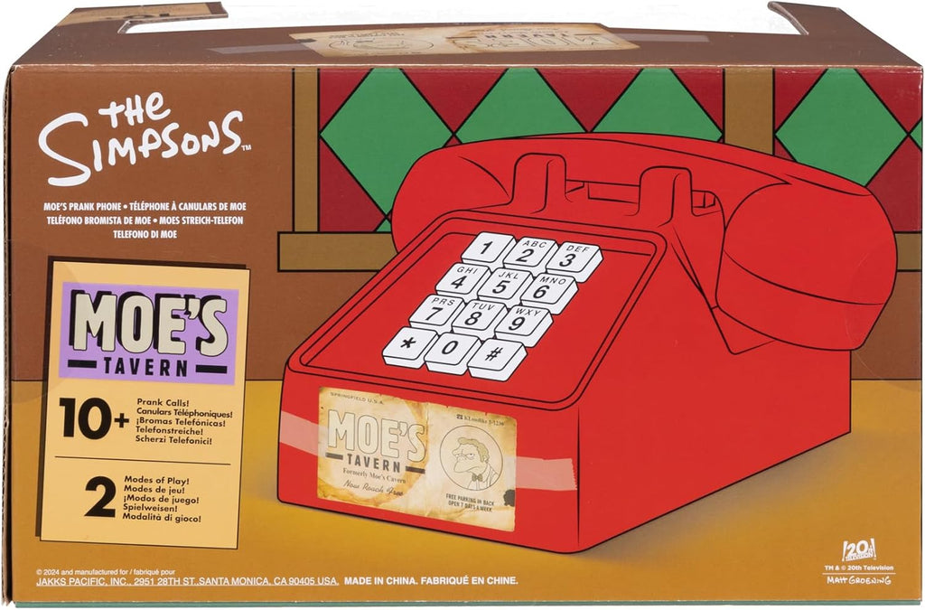 Moe’s Prank Phone with Over 10 Prank Calls and Phrases S585
