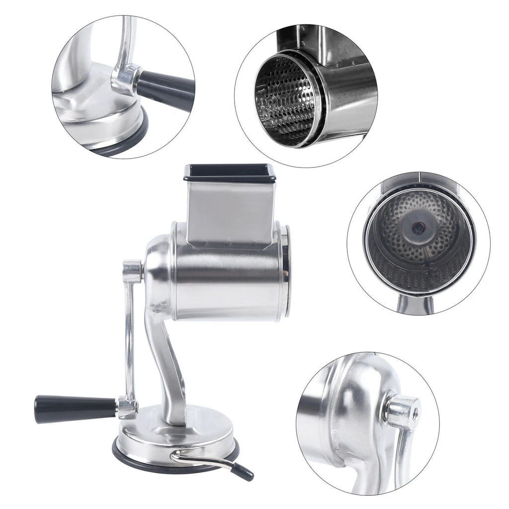Stainless Steel Rotary Drum Grater with 5 Blades C35287