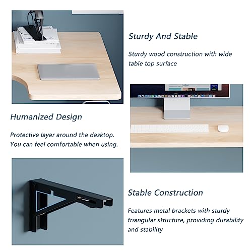 Walnut L-Shape Corner Desk 70X50X30cm V4890