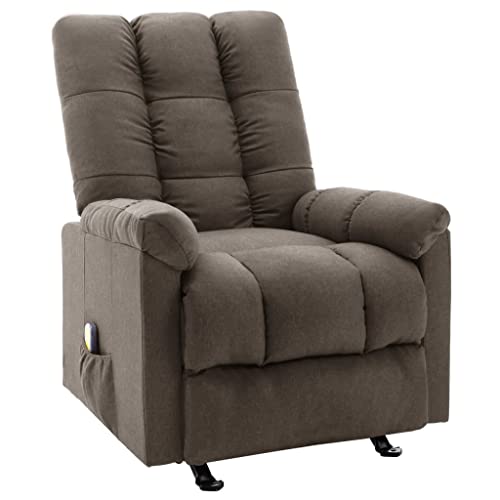 Taupe Fabric Recliner Chair K80776