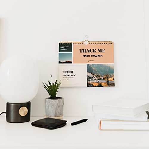 Habit Tracker Calendar with Spiral Binding C23571