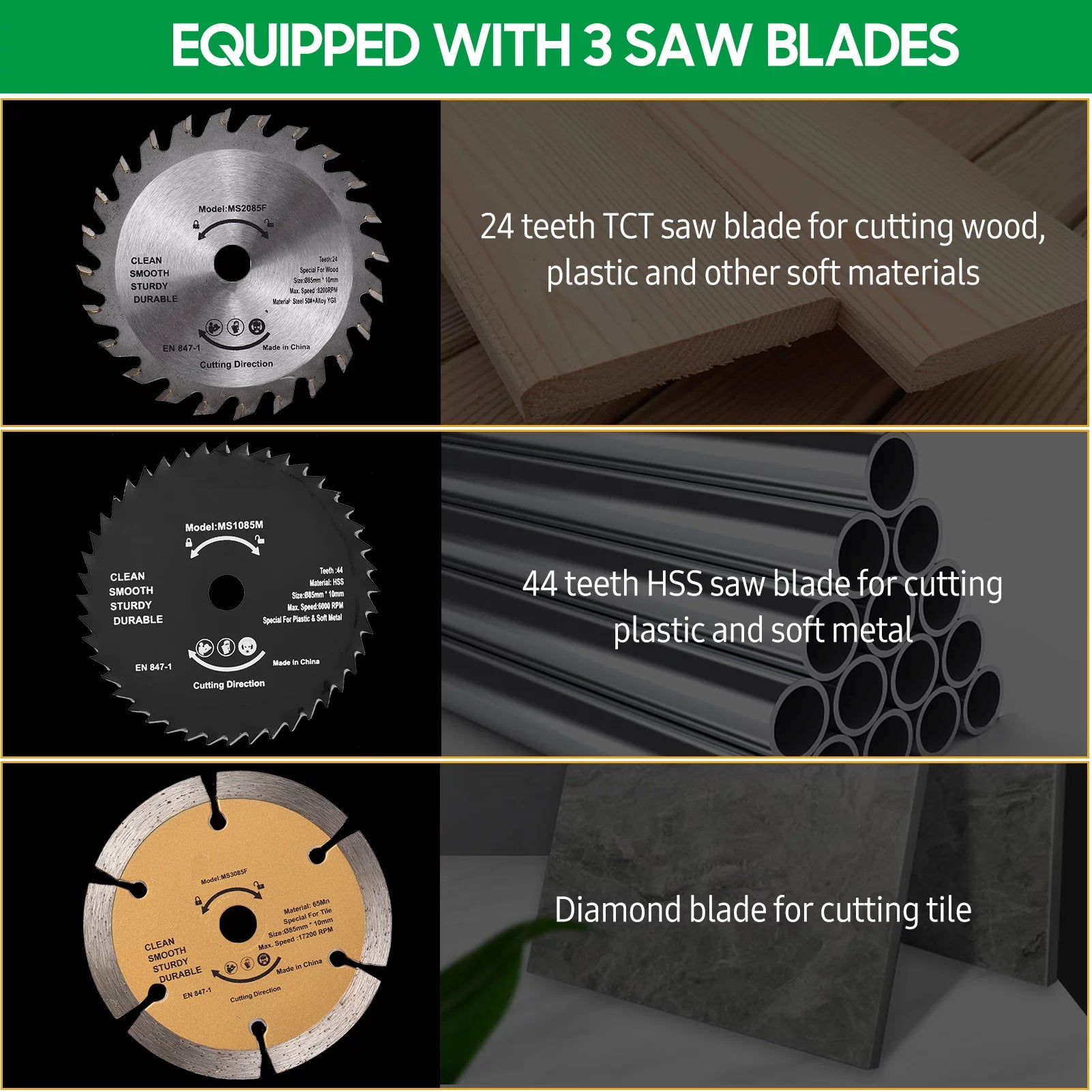 Mini Circular Saw 4.8Amp 3700RPM with Guide Scale Ruler R790