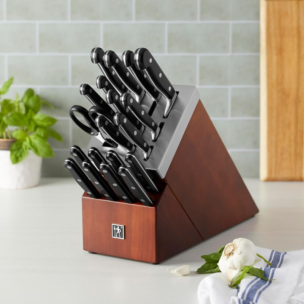 20-pc Self-Sharpening Knife Block Set C1428