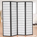 4 Panels Wood Shoji Room Divider Screen H579230