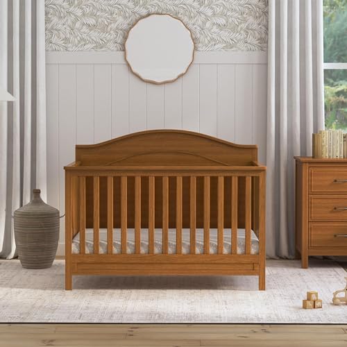 4-in-1 Convertible Crib in Grey V6165