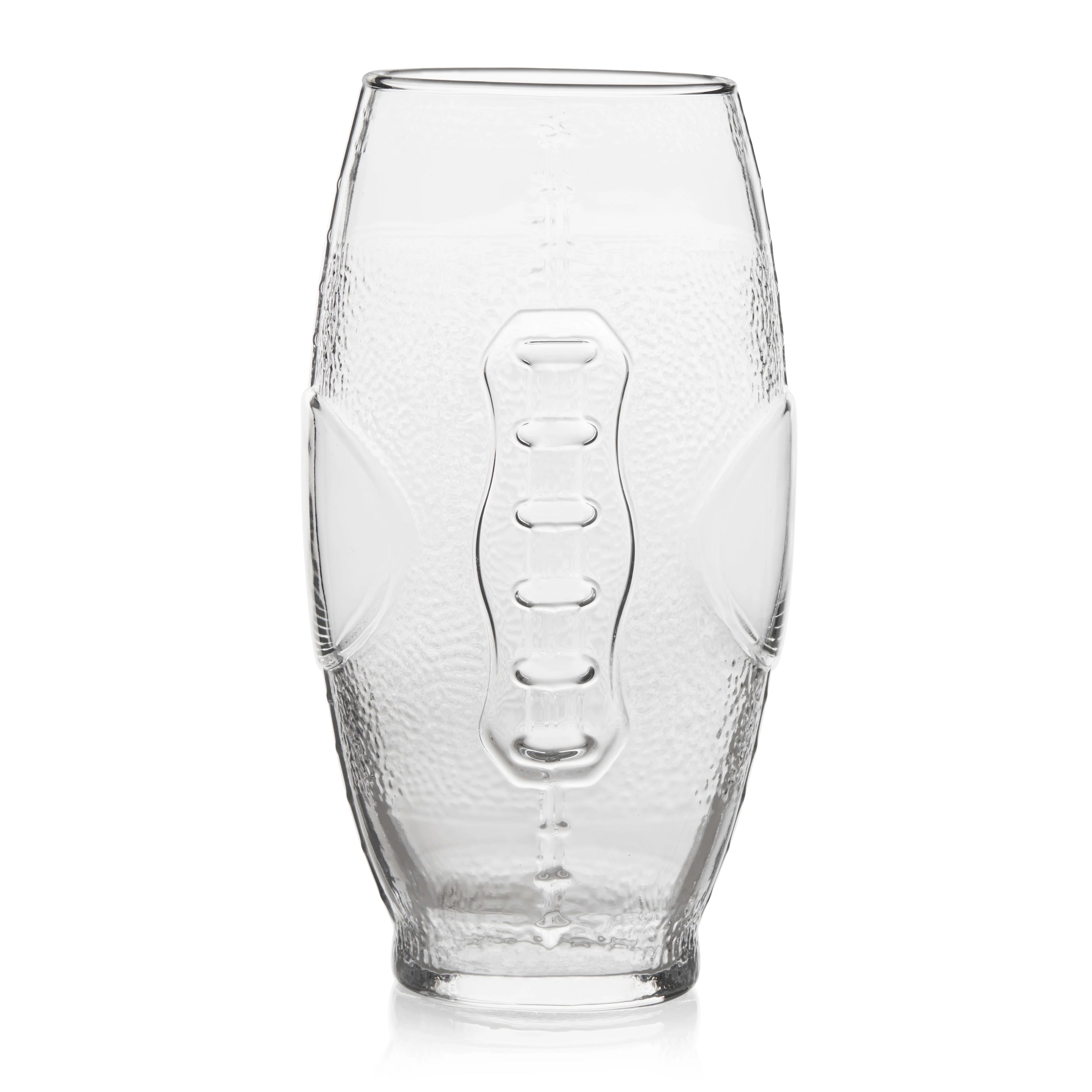 Set of 8 Football Tumbler Glasses, 23-ounce C622