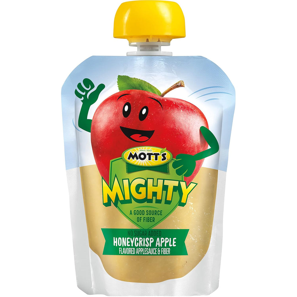 12 Pack 3.2 Oz Honeycrisp Apple Applesauce Pouches L179