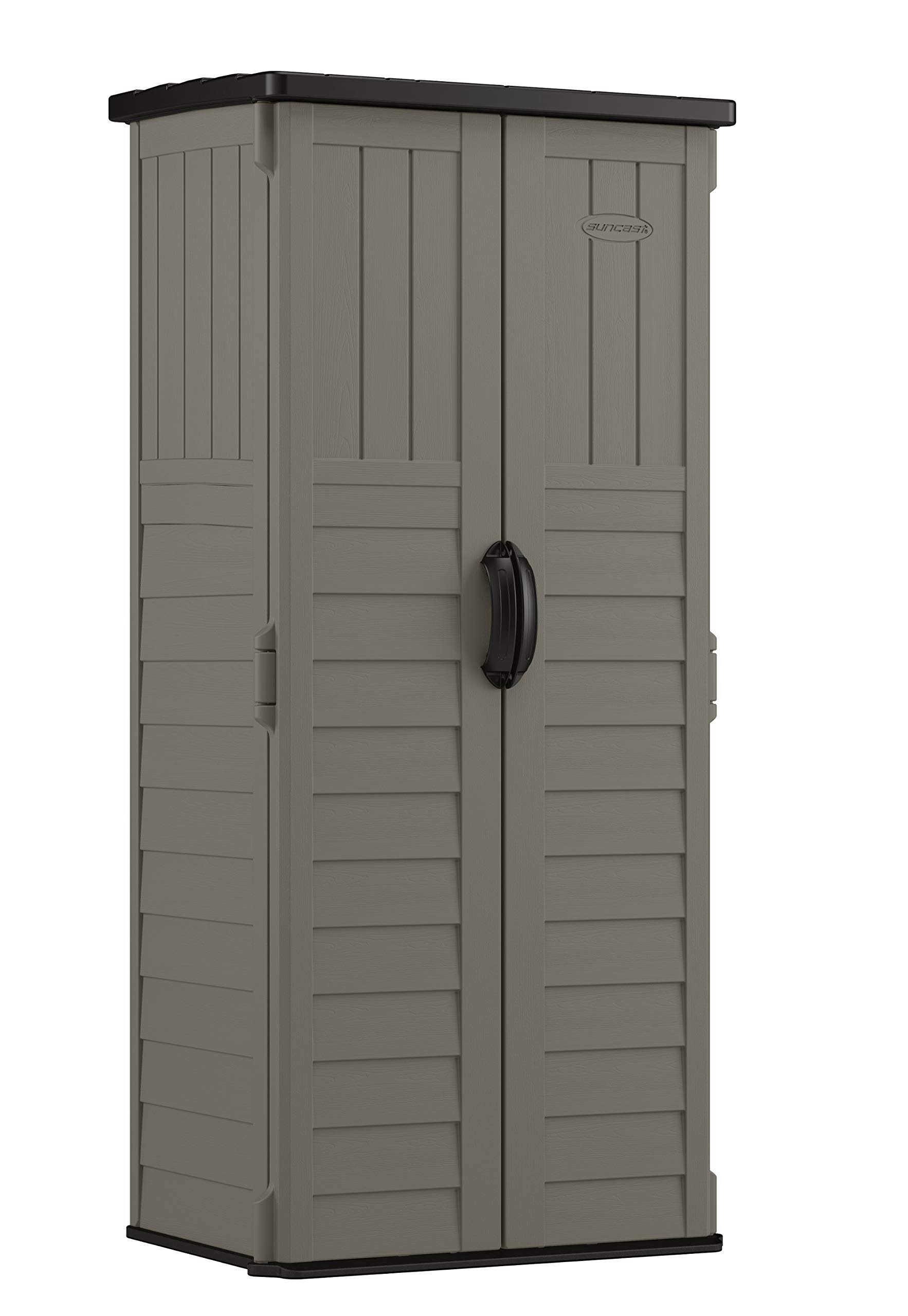 Gray Vertical Storage Shed W259214