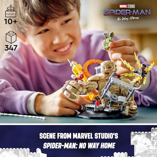 LEGO Marvel Spider-Man vs. Sandman: Final Battle Building Toy Set with Spider-Man Figure I8959