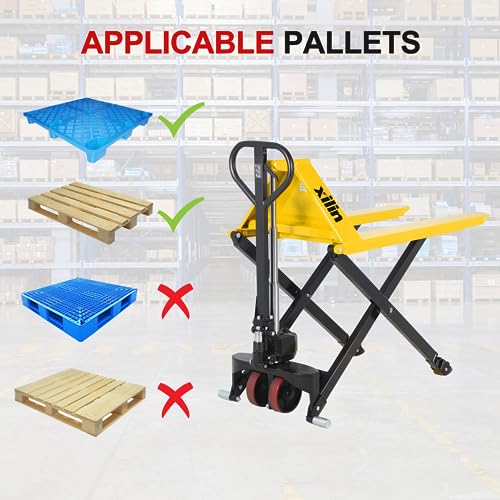Manual Pallet Jack Hand Pallet Truck 2200lbs Capacity 3.3" Lowered 45" Lx21"W 31.5 Lift Height F190