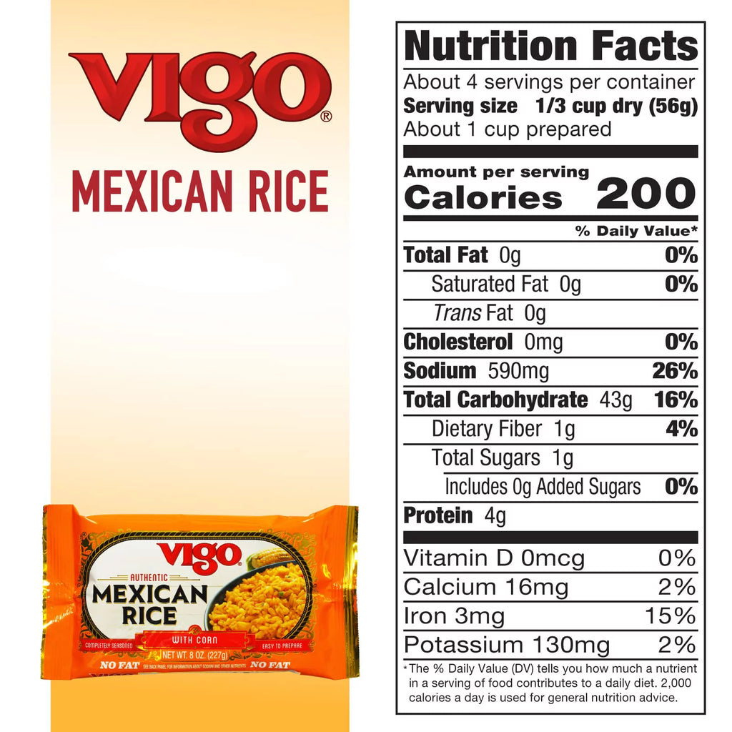 Mexican Rice with Corn, 8oz (Pack of 12) S522
