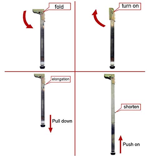 Stainless Steel Folding Telescopic Adjustable Table Legs I618