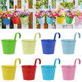 Metal Hanging Flower Pots 4 PCS L155