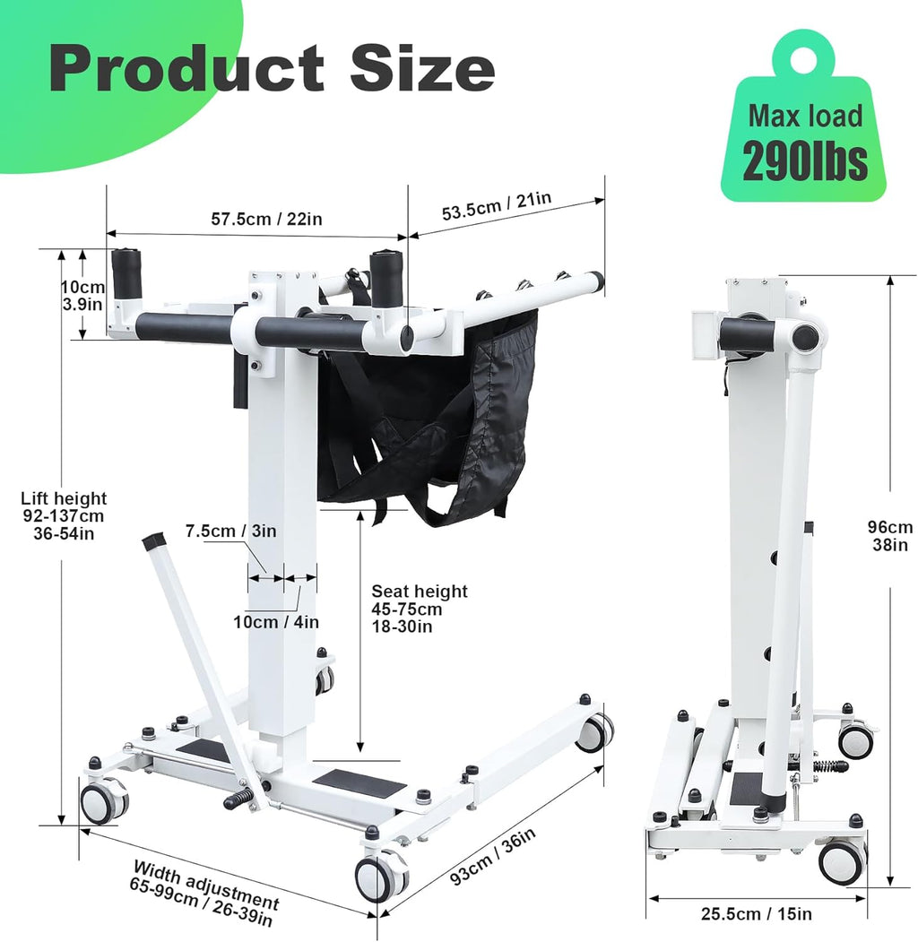 Electric Patient Lift Transfer Chair V53496