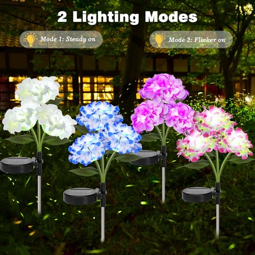 24 Pack Solar Candy Cane Lights with 216 LED Beads Q637019