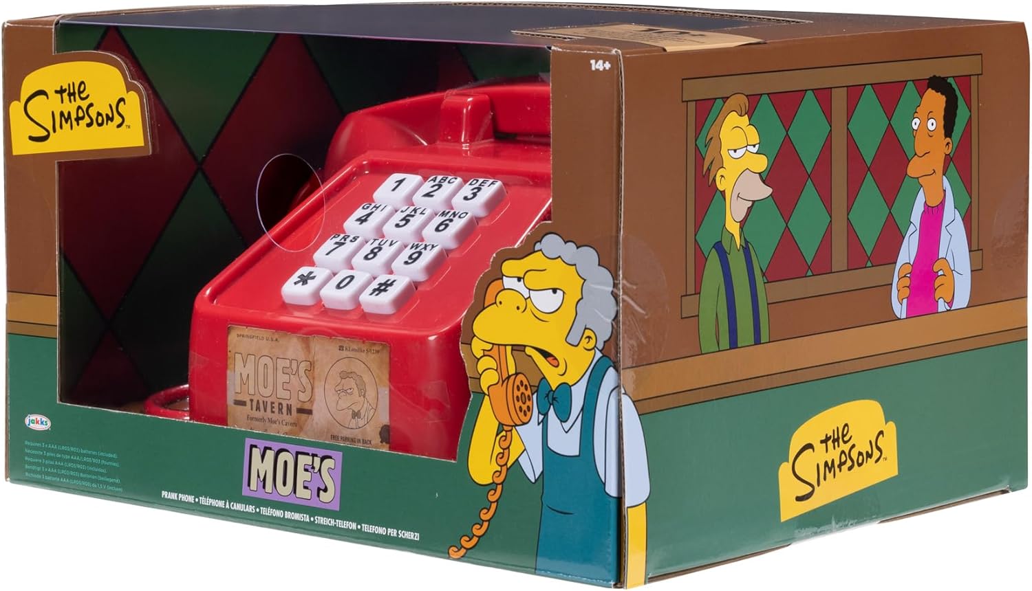 Moe’s Prank Phone with Over 10 Prank Calls and Phrases S585