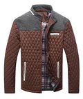Men's Diamond Quilted Puffer Down Jacket I8263