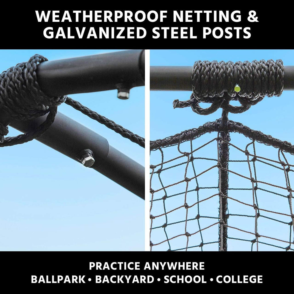 Baseball Batting Cage with Frame and Net S383