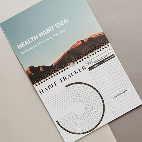 Habit Tracker Calendar with Spiral Binding C23571