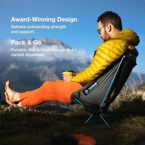 Black Ultralight Compact Backpacking Chair H139303