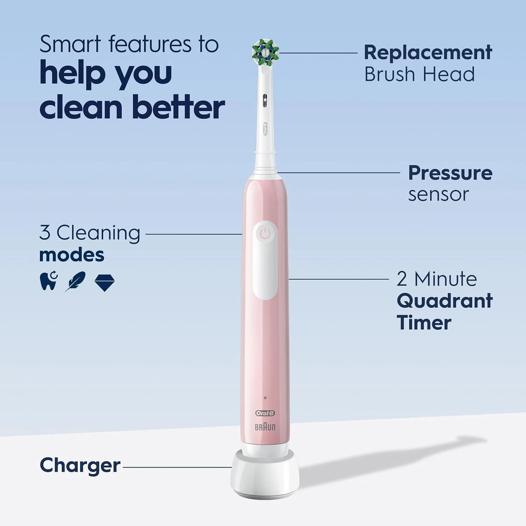 White Rechargeable Electric Toothbrush C1856