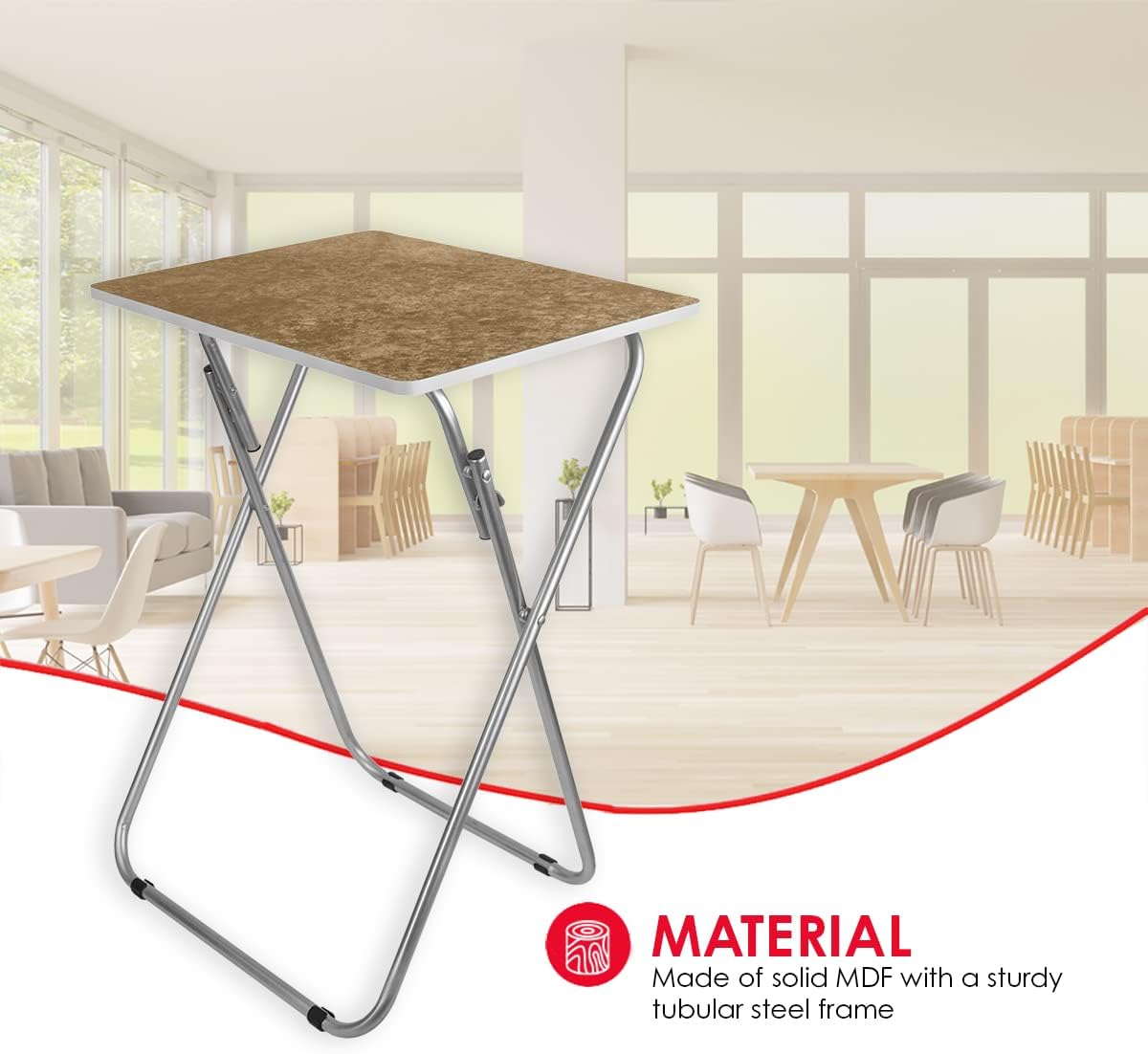 Brown Folding TV Tray N95286