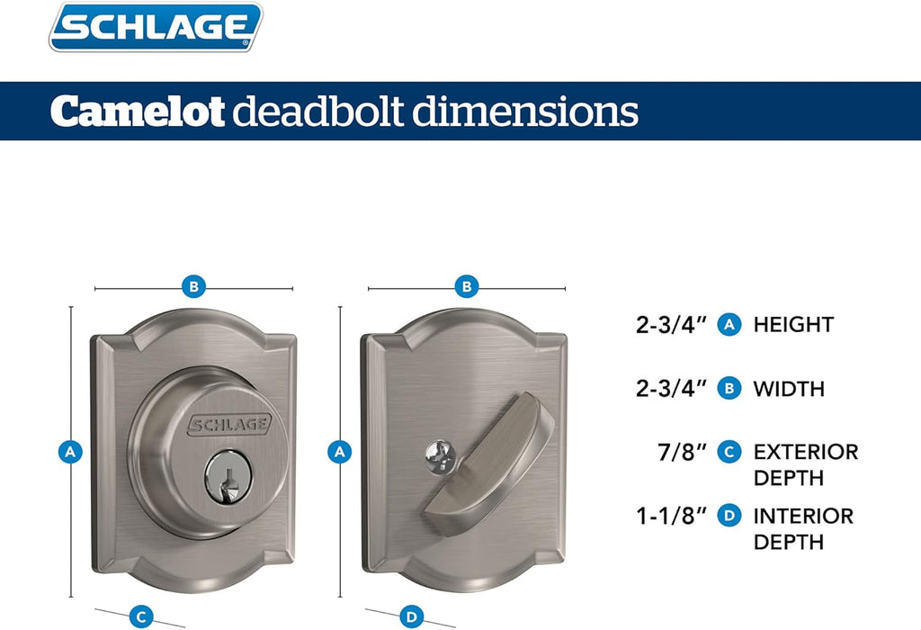 Bright Brass Deadbolt N999248