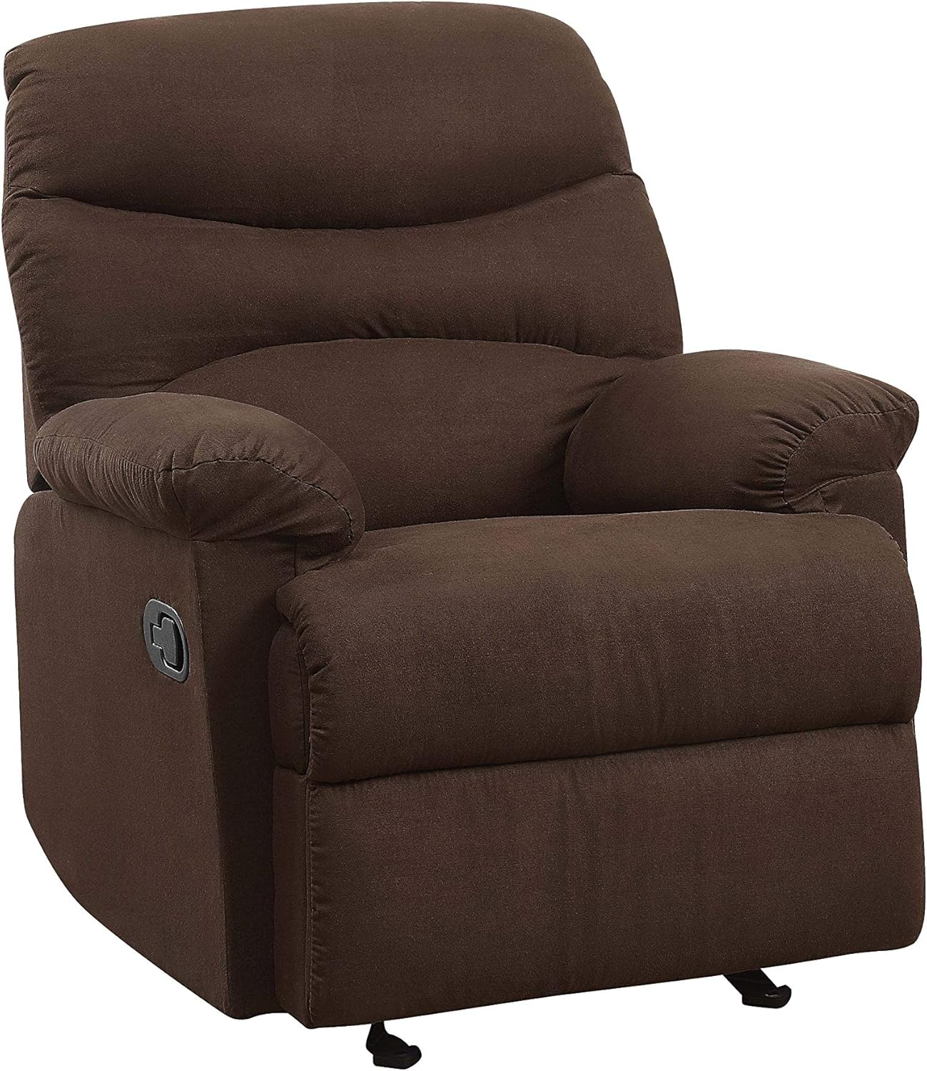 Chocolate Microfiber Recliner X89163