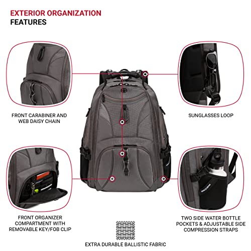 Black 19-Inch Laptop Backpack A203