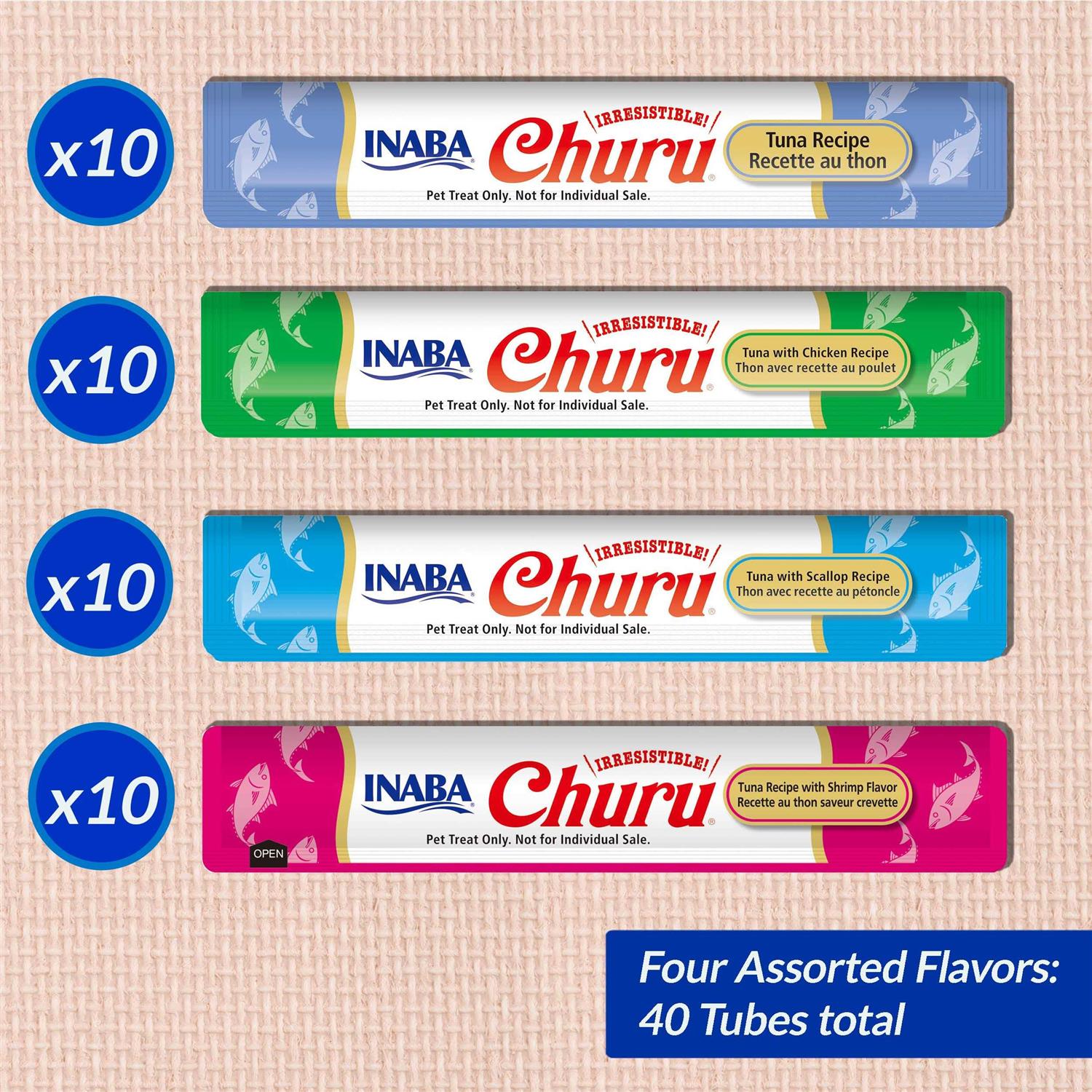 Tuna Seafood Cat Treats Variety Box P9463