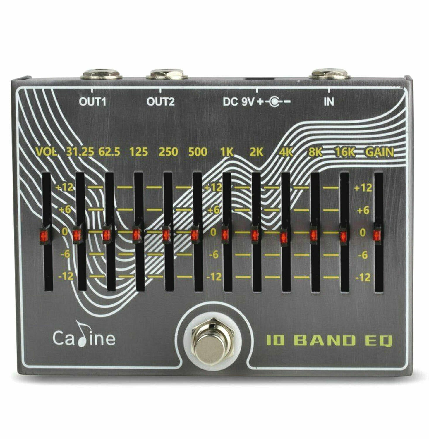 10 Band EQ Equalizer Pedal P290
