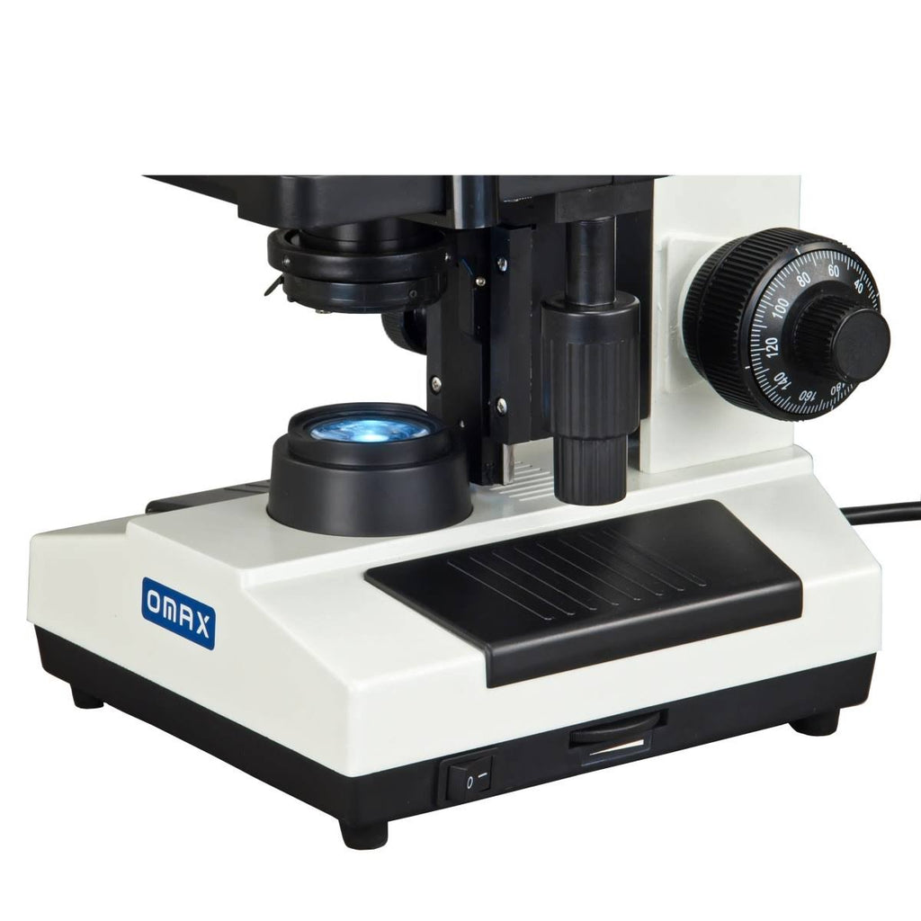40X-1600X Compound Binocular Biological Microscope with LED Light B536292