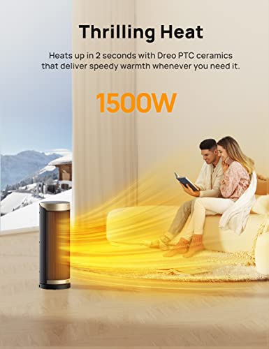 70° Oscillating 42 Inch Quiet Tower Heater with Remote J15290