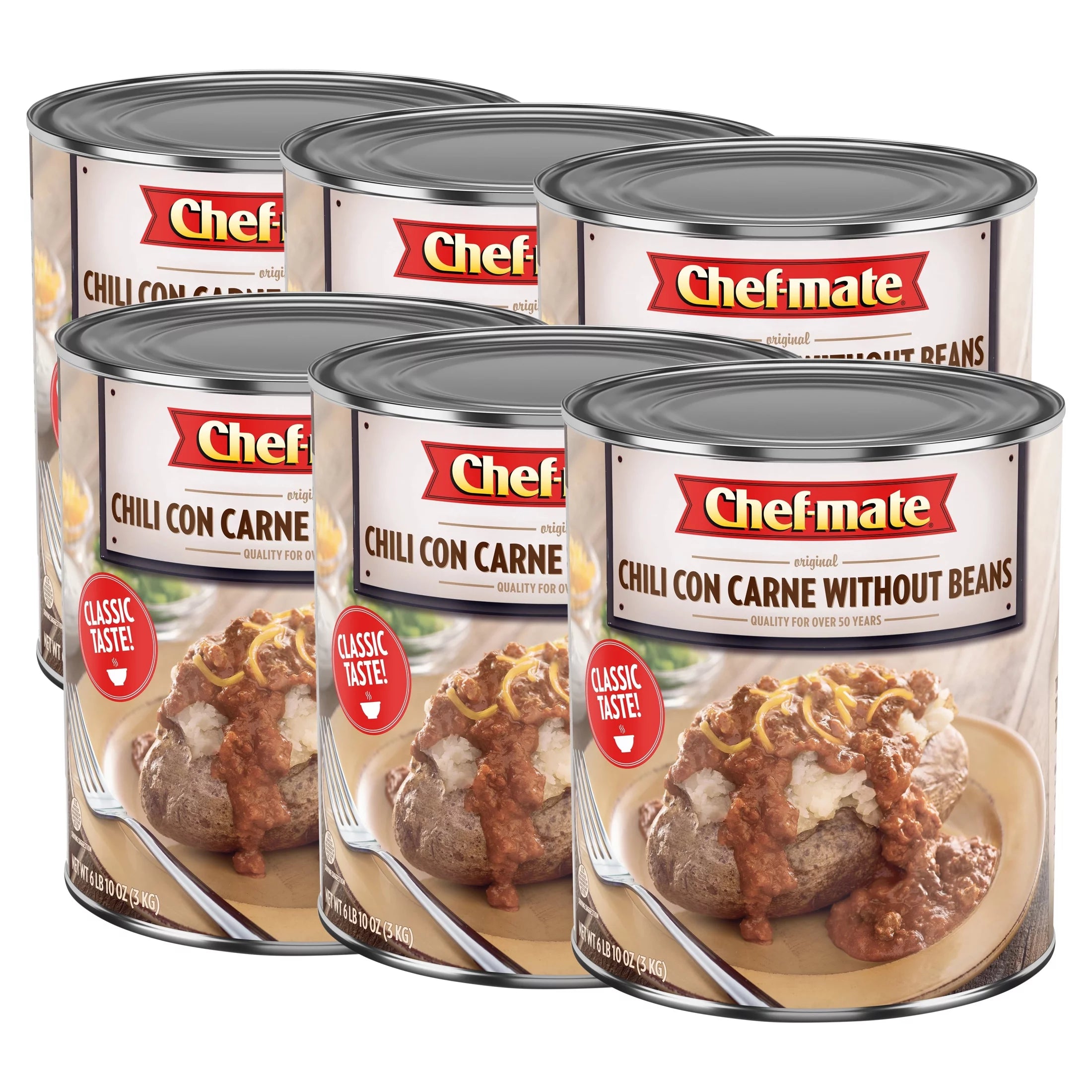 106 oz Chili Con Carne without Beans (6 pack) J4430