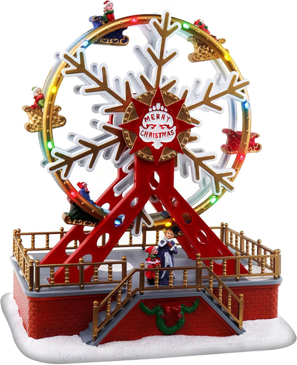 Animated Musical Christmas Village G993