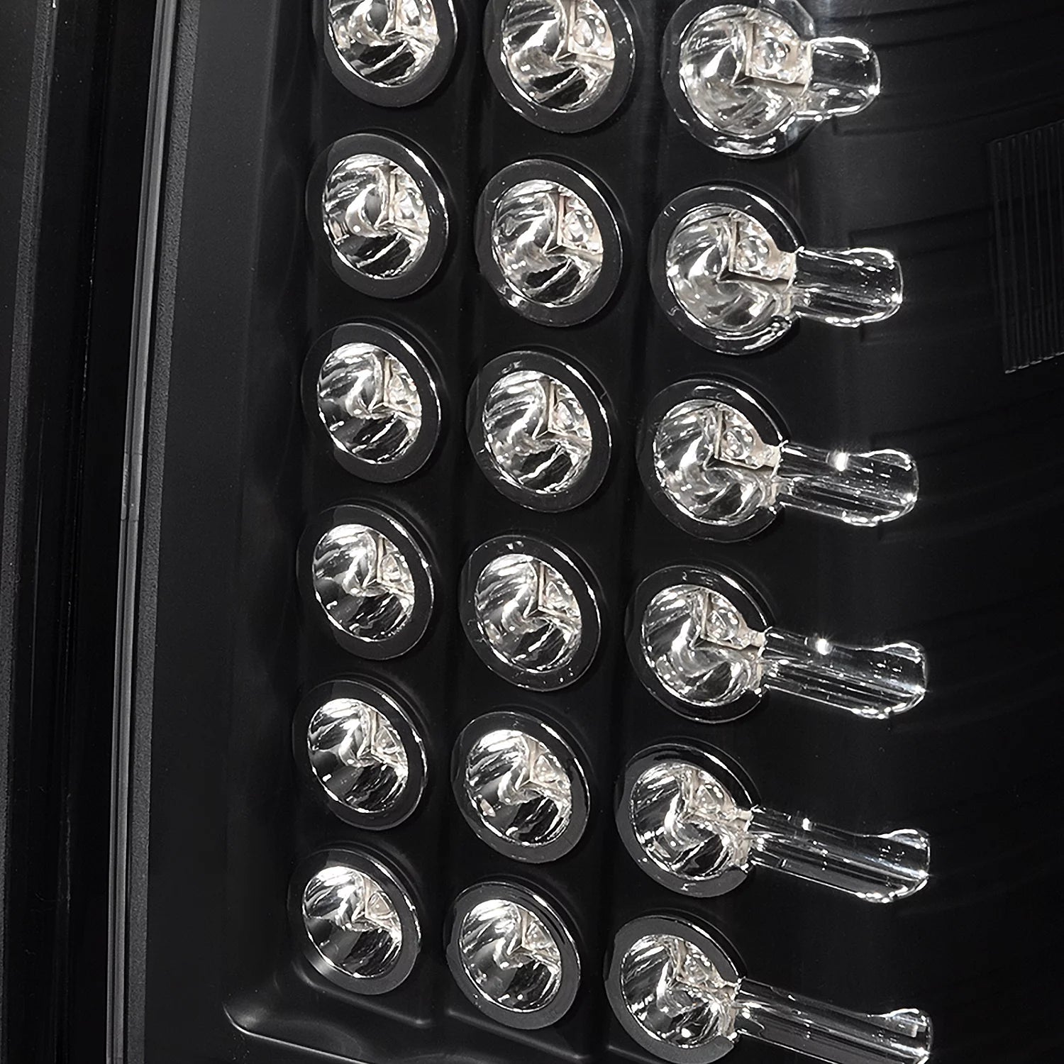 Black Halo Projector Headlights and LED Tail Lamps Combo for Nissan Titan Y751161